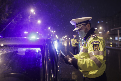 Poliția a ieșit pe stradă în control, amenzi și permise auto suspendate