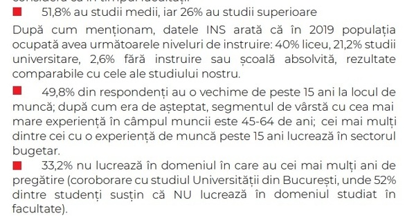 INFOGRAFICE Date dezolante: Mai mult de jumătate dintre români sunt în căutarea unui alt job, având salarii de 1.000 - 2.500 lei. O treime nu lucrează în domeniul pentru care s-au pregătit. Cei mai mulți angajați cu studii superioare nu au 1.000 euro