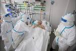 FOTO Imagini din curțile spitalelor Pantelimon și Floreasca, devenite neîncăpătoare pentru ambulanțe: \