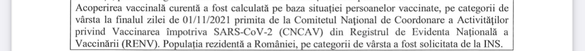 DOCUMENT Guvernul vrea să înceapă vaccinarea copiilor sub 12 ani. Planul pentru 2023