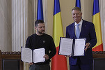 VIDEO&GALERIE FOTO Iohannis a semnat cu Zelenski o declarație comună 