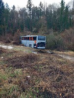 FOTO Accident grav în Bulgaria, cu un autocar în care se aflau români