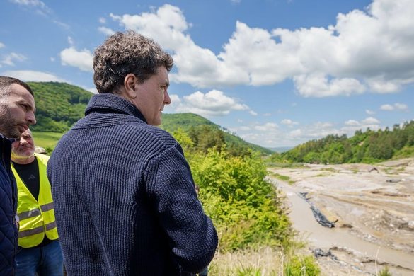 FOTO Imagini și relatări ale localnicilor cu dezastrul de la Salina Prad: