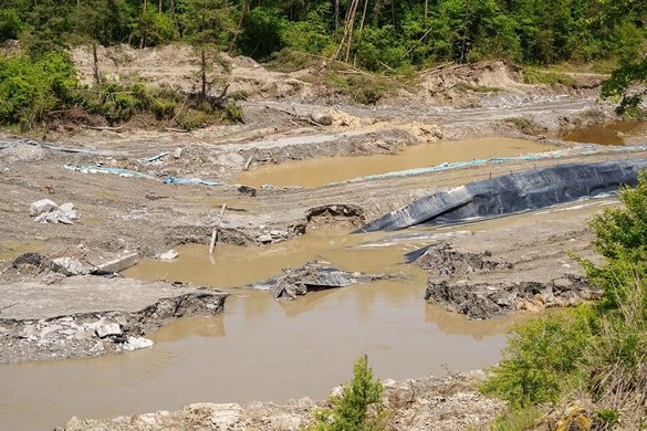 FOTO Imagini și relatări ale localnicilor cu dezastrul de la Salina Prad: