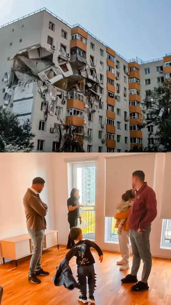 Explozie puternică în București - Primele 4 familii s-au mutat în noi apartamente FOTO