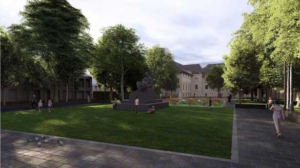 Parc istoric din centrul Bucureștiului intră în modernizare FOTO