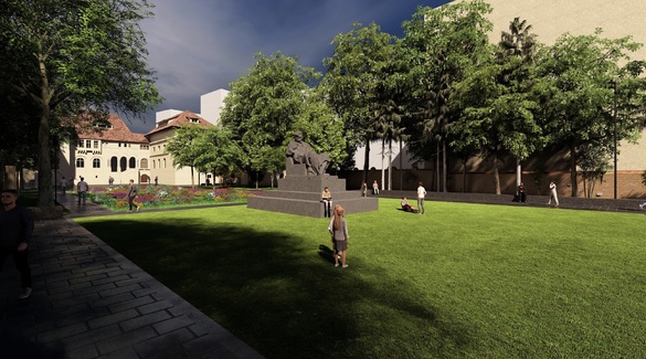 Parc istoric din centrul Bucureștiului intră în modernizare FOTO