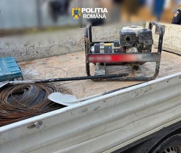 FOTO Furt pe șantier. Unii muncitori care lucrează la reabilitarea liniei de cale ferată pe tronsonul Cluj-Napoca - Oradea sunt bănuiți de furt