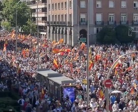 VIDEO Zeci de mii de protestatari la Madrid. Vor demisia premierului Pedro Sanchez