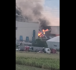 VIDEO Explozie la fabrica Kronospan din Brașov. Reacția companiei