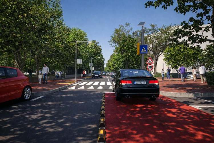 FOTO Robert Negoiță a început să înălțe trecerile de pietoni