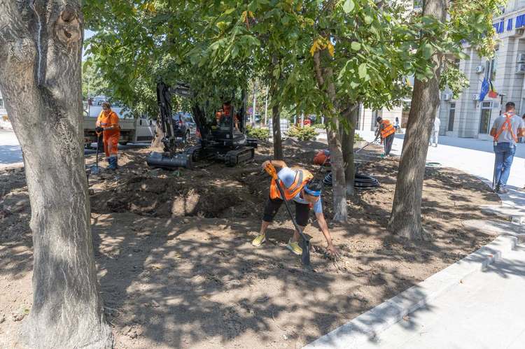 FOTO Bulevard central din București, în reamenajare. Se schimbă peisajul pe Bulevardul Națiunile Unite, anunță PMB