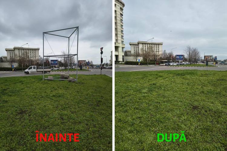 FOTO Am dat jos cablurile atârnate! Pe toate!, anunță Primăria Capitalei