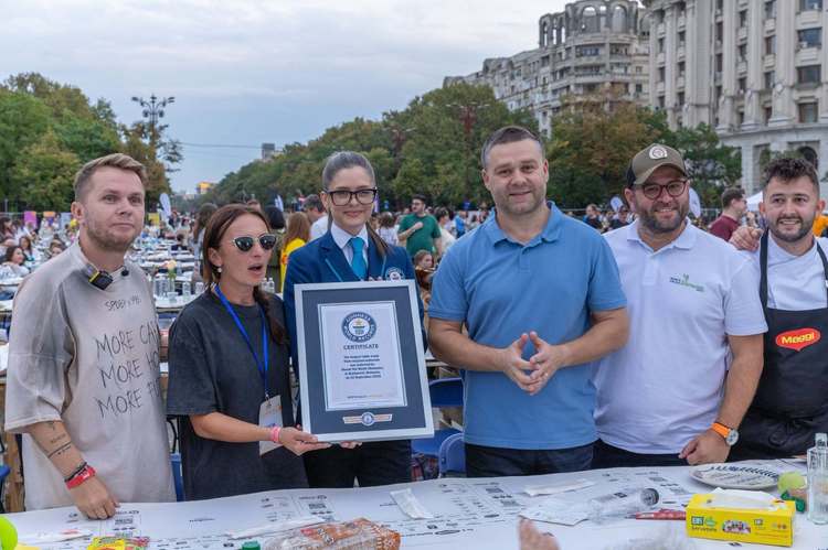 FOTO SURPRIZĂ Bucureștiul a intrat în Cartea Recordurilor.