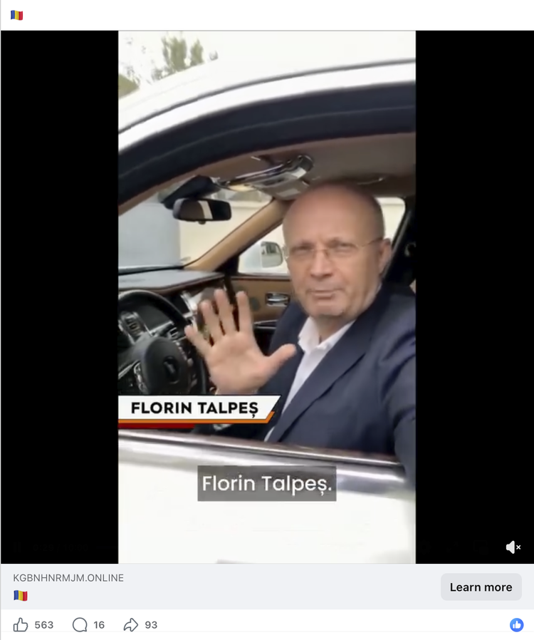 FOTO Alertă: Imaginea lui Florin Talpeș, CEO și co-fondator Bitdefender, folosită într-o înșelătorie online