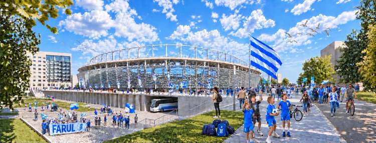 FOTO Un nou stadion în România. Încep lucrările la arena „Gheorghe Hagi” din Constanța