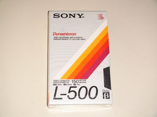 Sony oprește producția de casete video Betamax