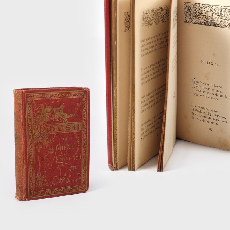 Eminescu încă se vinde bine. Ediția princeps, din 1884, a “Poesii”-lor sale a obținut în licitație 15.000 euro