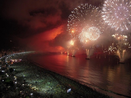 Peste trei milioane de oameni sunt așteptați de Revelion pe Copacabana din Rio