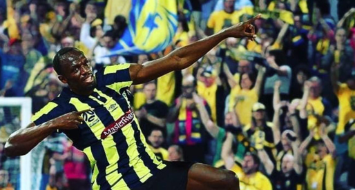 VIDEO Multimilionarul Usain Bolt a marcat o dublă la primul său meci jucat în culorile unui club profesionist de fotbal