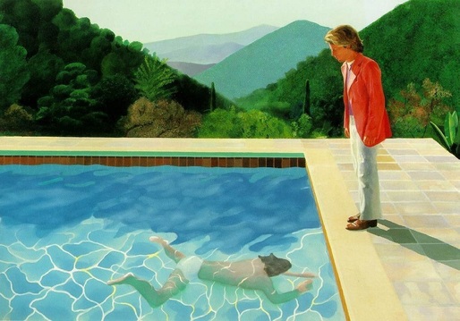 „Portrait of an Artist (Pool with Two Figures)”, cea mai scumpă lucrare a unui artist în viață vândută vreodată la licitație