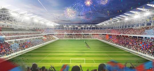 FOTO Compania Națională de Investiții a schimbat arhitectura noului stadion Steaua. Cum arată stadioanele Rapid și Arcul de Triumf. Promisiunile lui Gică Popescu