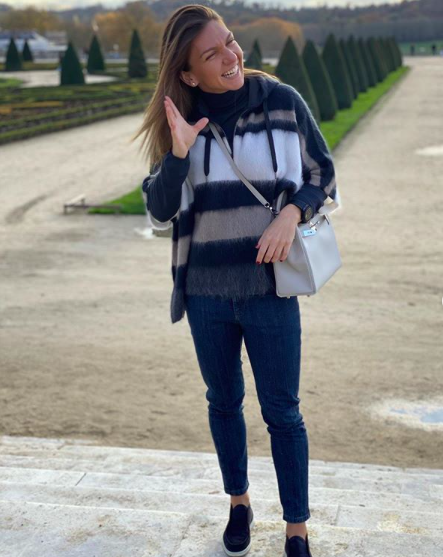 Simona Halep la Paris, sursa foto Instagram