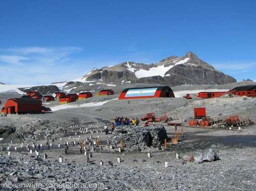 Vară neașteptat de călduroasă la baza antarctică argentiniană