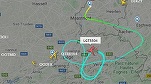 VIDEO Un avion care a pierdut după decolarea în Olanda părți dintr-un motor a aterizat în siguranță la Liege