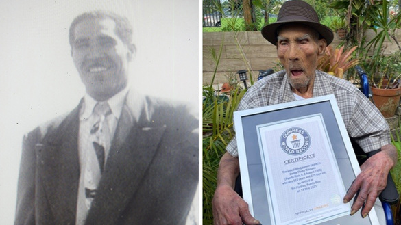 FOTO Un portorican în vârstă de 112 ani, confirmat cel mai vârstnic bărbat din lume de Guiness