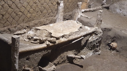 VIDEO&FOTO Descoperire arheologică rară la Pompei