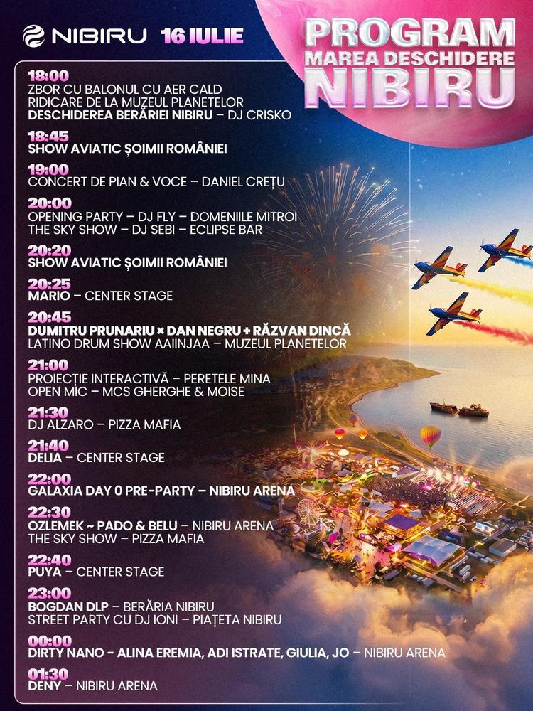 NIBIRU se deschide astăzi. România inaugurează prima stațiune de entertainment pe litoral și cea mai amplă destinație dedicată divertismentului din Europa