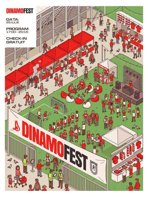 Dinamo lansează DinamoFest, eveniment dedicat fanilor înaintea partidelor de pe teren propriu