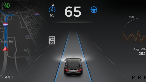 Tesla a lansat un software care permite mașinii să se parcheze și să schimbe singură benzile de circulație