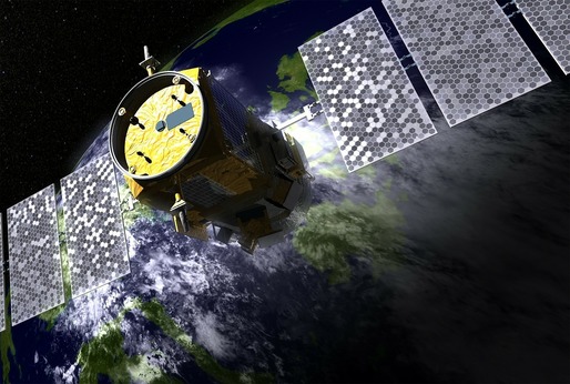 Un satelit de telecomunicații a fost pus pe orbită, în premieră mondială, pentru o bancă