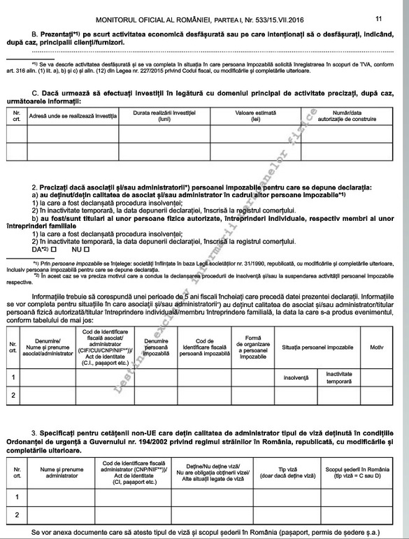 Noul formular de TVA, celebrul D088, a fost publicat și va fi aplicat din august