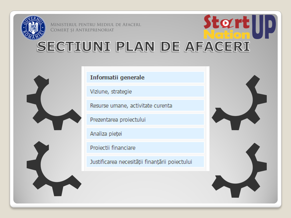 FOTO Programul Start-up Nation pentru IMM, anunțat ca actualizat. Aplicația de înscriere va fi deschisă luna viitoare