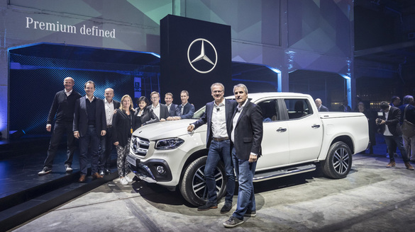 FOTO Mercedes a lansat noul pick-up X-Class, versiunea premium a lui Nissan Navara și Renault Alaskan. Care sunt diferențele între cele trei modele