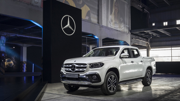 FOTO Mercedes a lansat noul pick-up X-Class, versiunea premium a lui Nissan Navara și Renault Alaskan. Care sunt diferențele între cele trei modele