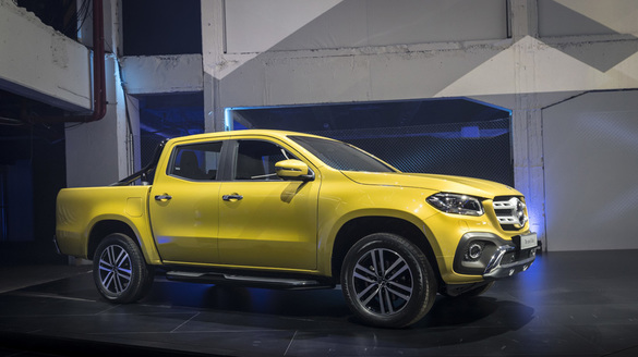 FOTO Mercedes a lansat noul pick-up X-Class, versiunea premium a lui Nissan Navara și Renault Alaskan. Care sunt diferențele între cele trei modele