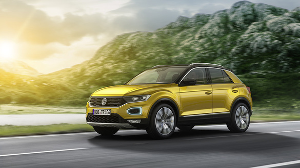 FOTO Noul Volkswagen T-Roc, un concurent pentru Dacia Duster, în segmentul B-SUV, dar cu trăsături compacte