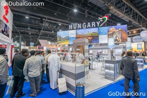 GALERIE FOTO Prezență spre zero a României la Târgul de turism din Dubai, capitala luxului: un stand modest, în care au încăput doar trei firme și două măsuțe