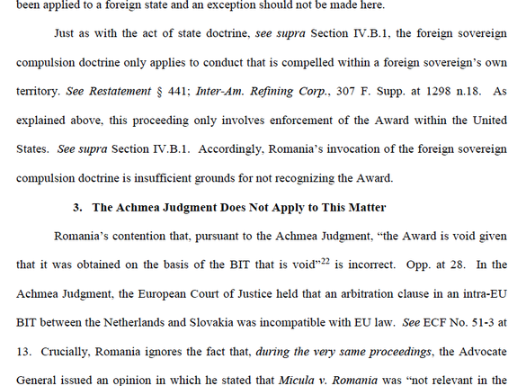 ULTIMA ORĂ DOCUMENT Statul român, prins financiar la mijloc prin tribunale pe 2 continente între frații Micula și Comisia Europeană