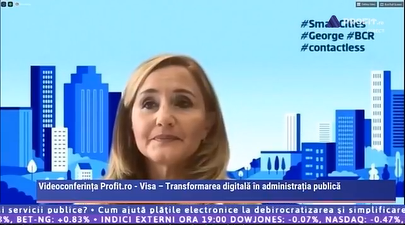 Videoconferința Profit.ro - Visa. Dana Dima, BCR: Am ajuns la peste 8,3 milioane de tranzacții cu cardul în transportul în comun în 2020. Avem nevoie de o soluție de mobilitate completă pentru transport, inclusiv căile ferate