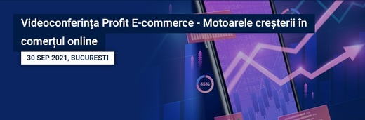 ASTĂZI Videoconferința Profit E-commerce - Cum te poți adapta cât mai bine restricțiilor pentru ați dezvolta business-ul? Cum îți poți distinge afacerea de cea a competitorului?