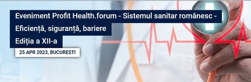 ASTĂZI - Principalii jucători din industria pharma se vor reuni la Profit Health.forum