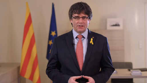 Liderul catalan Carles Puigdemont a fost reținut în Germania