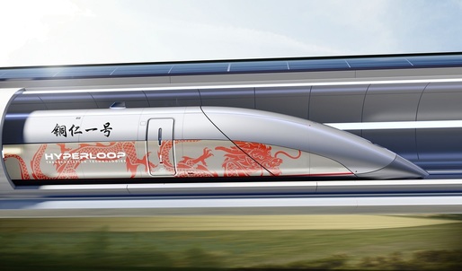 FOTO HyperloopTT a semnat primul contract pentru construcția unui sistem hyperloop în China. Compania are acorduri și cu Ucraina, Franța, Slovacia 