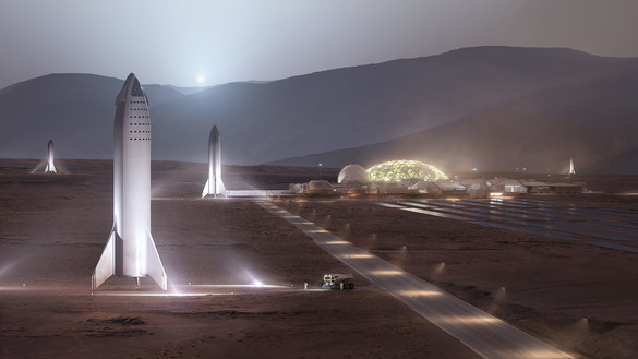 FOTO Musk anunță când va fi construită prima bază pe Marte 