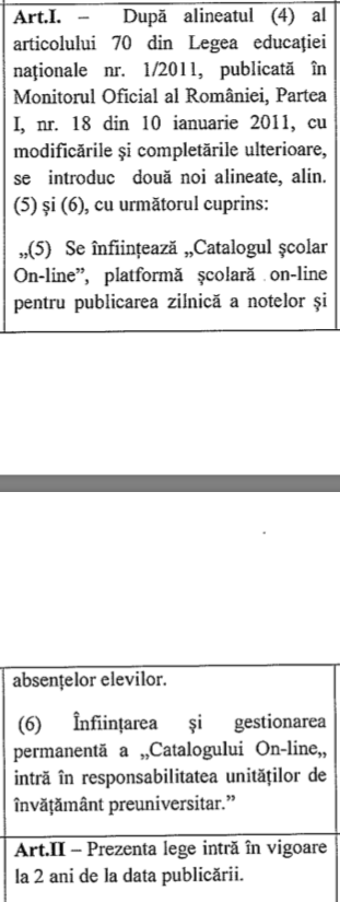 La inițiativa lui Vâlcov, școlile - obligate să aibă un catalog online în maximum 2 ani. Astăzi, însă, platformele sunt operate de firme private contra unei taxe impuse părinților